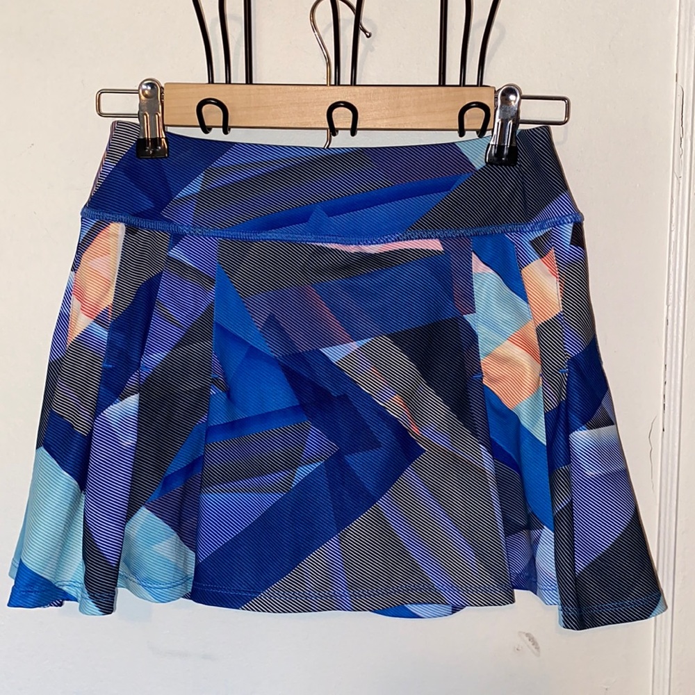 Athleta Electric Geo Sport Speed Skort
